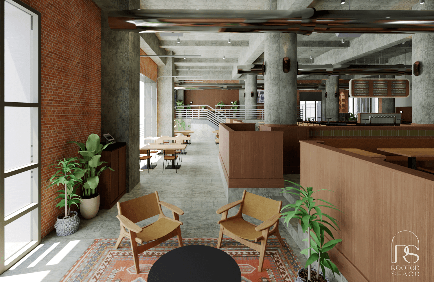 Chandler Street Breweries Interior Renderings